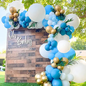 Pasteleriacl Pack De 25 Globos Redondos De 25cm Color Azul Azul Claro