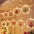 Cascada Guirnaldas Navidad Luces Guirnalda Navideñas 3012 Cálida