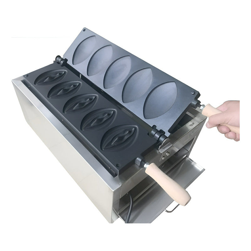 Maquina Para Waffles Wafleras Con Formas Wafles Vagina 3000w Gris / Maquina Waffles Vagina