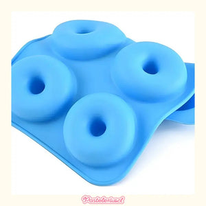 Pack X2 Moldes De Silicona Donas Moldes Donuts Molde Dona 6 Molde De Silicona Para Bagel Antiadherente Para Hornear... Multicolor.