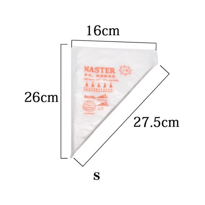 300 Mangas Pastelera Desechable Manga Pastelera Desechable S Blanco