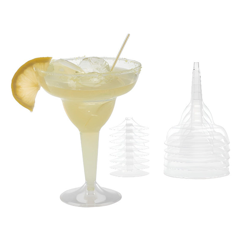 Set 10 Copas Margarita Copas Acrilico Copas Coctel 8oz/240ml Transparente
