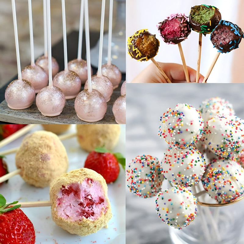 Moldes Silicona Queque Moldes Reposteria Cake Pops 20cav Rosa / Molde Cake Pop 20 Cav