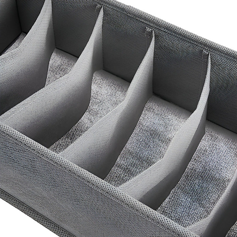 X2 Organizador De Poleras Caja Organizadora Closet Interior Gris Oscuro-190