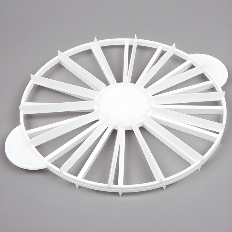 Cortador Pastel Porcionador Cortador Torta Cortador Queque  Blanco 14/16 Pzas 2100