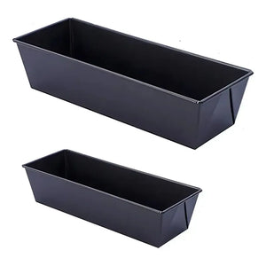 Pack X2 Molde Para Pan Queque 30cm 35cm Rectangulares Moldes Para Pan Molde Rectangular Molde Queque Molde De Torta Moldes Reposteria Molde Teflón Molde Pan Molde Torta Pasteleriuscl Gris