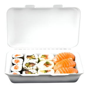 Pack X25 Envases De Plumavit Para Comida Bandeja Desechables