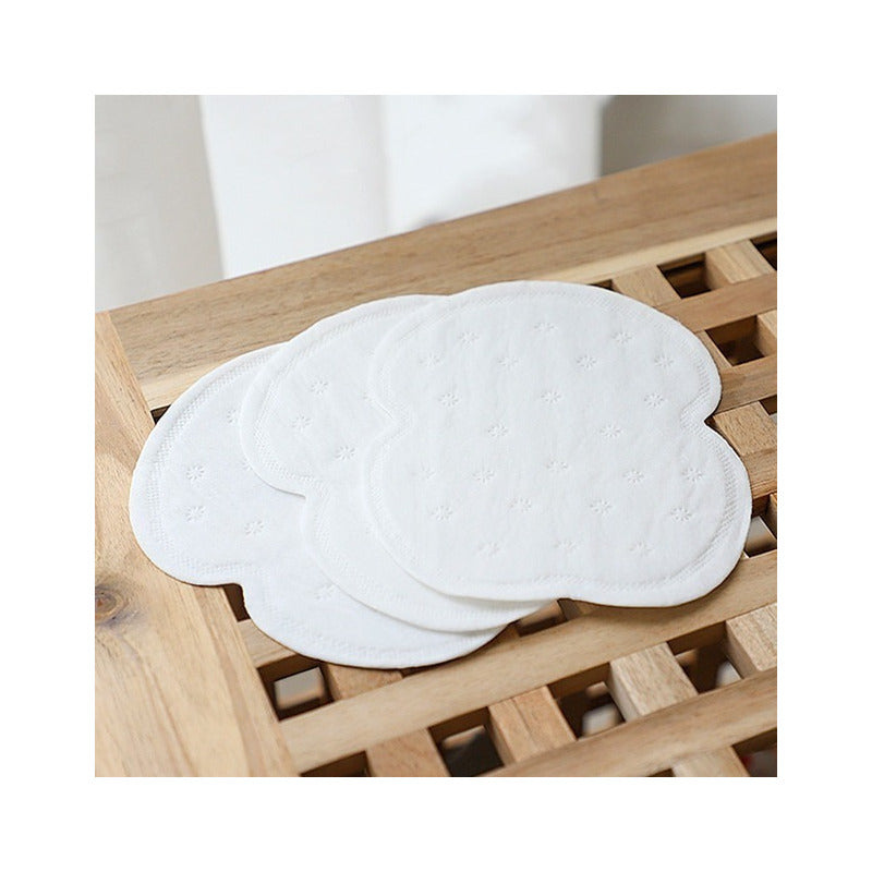 30 Parches Protectores Piel Antitranspirantes Axilas Polera Blanco