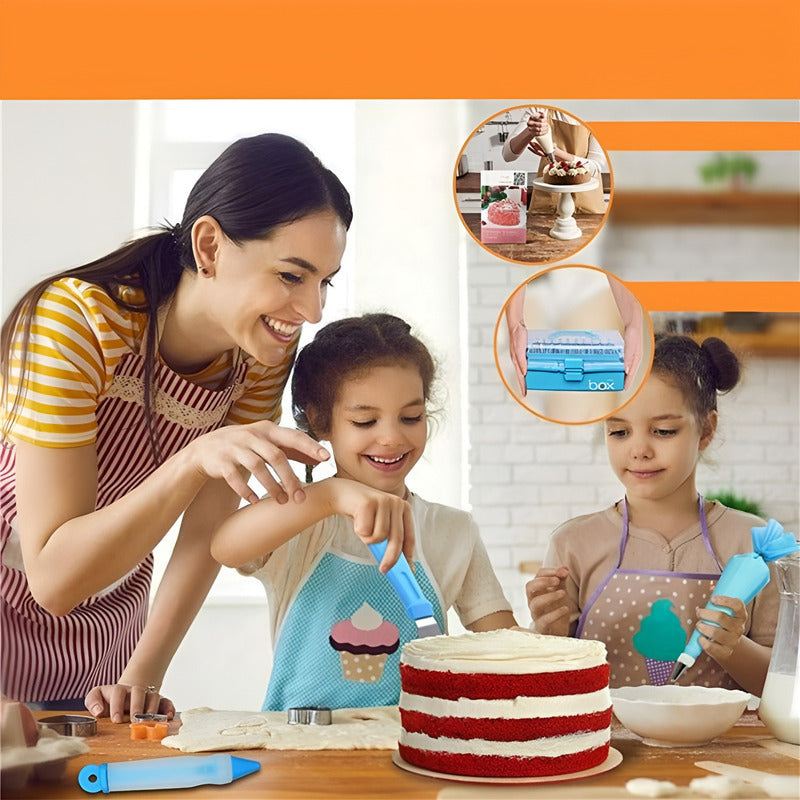 Kit Decoracion De Reposteria Set De Pasteleria Cupcakes 236p