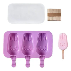Moldes De Silicona Para Helados Molde Paletas Helado Conejo Molde Para Helado Verano Molde De Conejo Molde Paletas Para Helado Molde Helados Molde Reposteria Insumo Reposteria Multicolor Pasteleriuscl