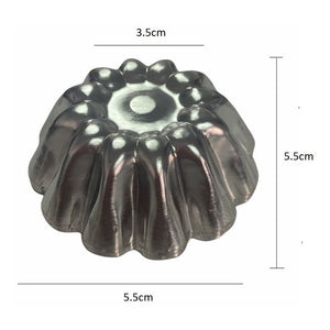 Pack 12 Molde Mini Tartaleta Moldes Tarta De Coctel Flor 276