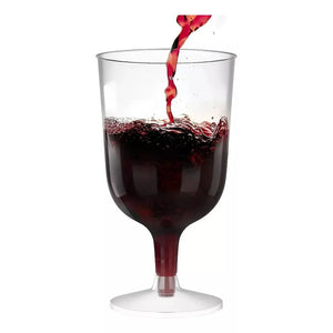 10 Set De Copas Copa De Vino Copas De Vino Copa De Coctel Copa De Cristal Para Vino Copa Acrilico Copa Plastico Copa De Plastico Copa De Acrilico Copa De Plastico 6oz/177ml Pasteleriuscl Transparente