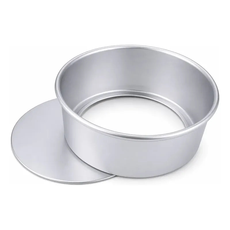 Molde De Aluminio Para Torta Molde Desmontable Molde 22x10cm Gris