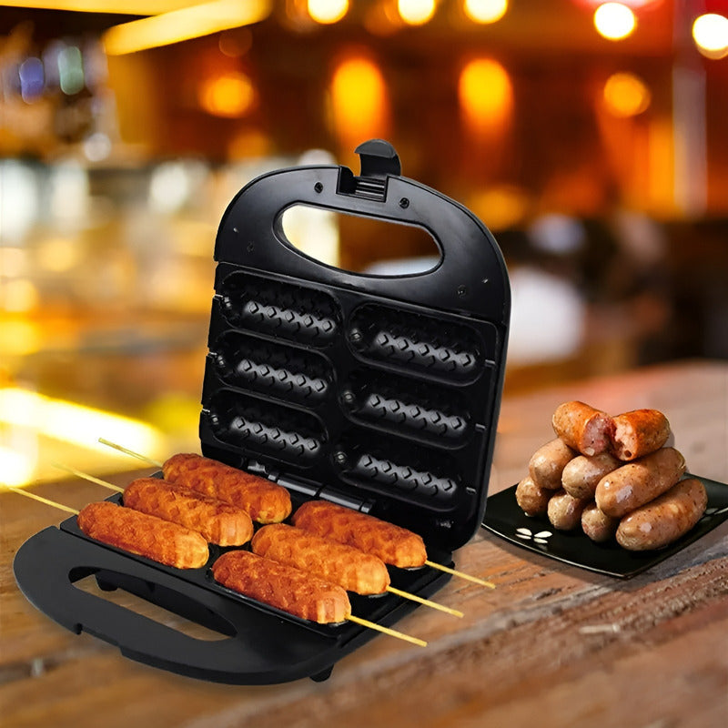 Maquina Doggie Hot Dog Maker Longaniza Completo Yoguis Maquina Sk-110