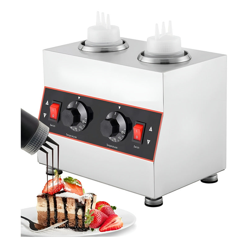 Dispensador Salsas Botellas Dispensadoras Envases 650ml Plateado