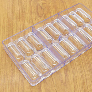 Pack 4 Moldes Chocolate Capsula Moldes De Chocolate Capsulas