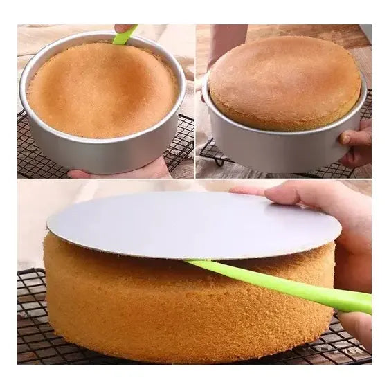 Moldes De Aluminio Para Tortas Moldes Desmontable Molde 24cm Plateado