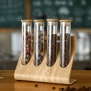 Set Especieros Organizador Condimentos Especieros Cocina 4pz