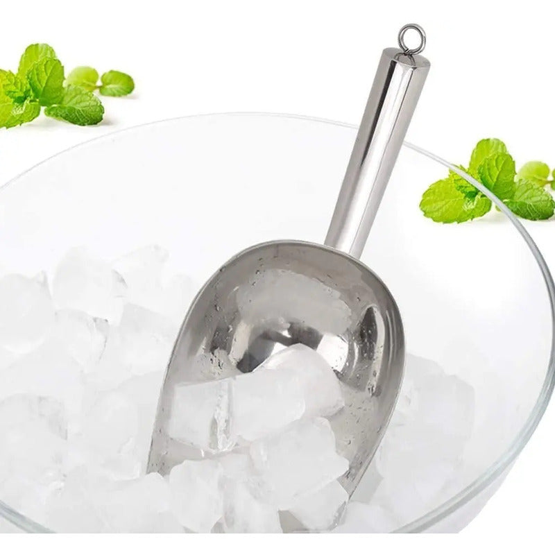 Cuchara Medidora Poruña Cucharas Medidoras Pala Para Hielo Gris Claro