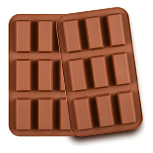 2 Moldes Silicona Chocolate Molde De Silicona Barra Cereal  Moldes Silicona Barra Chocolate Molde De Barra De Cereal Molde De Silicona Barra Molde De Cereal 9cavid Pasteleriacl