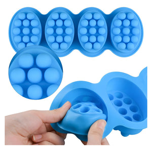 Molde Silicona Molde De Silicona Jabon Molde Jabon 4redondo Surtido
