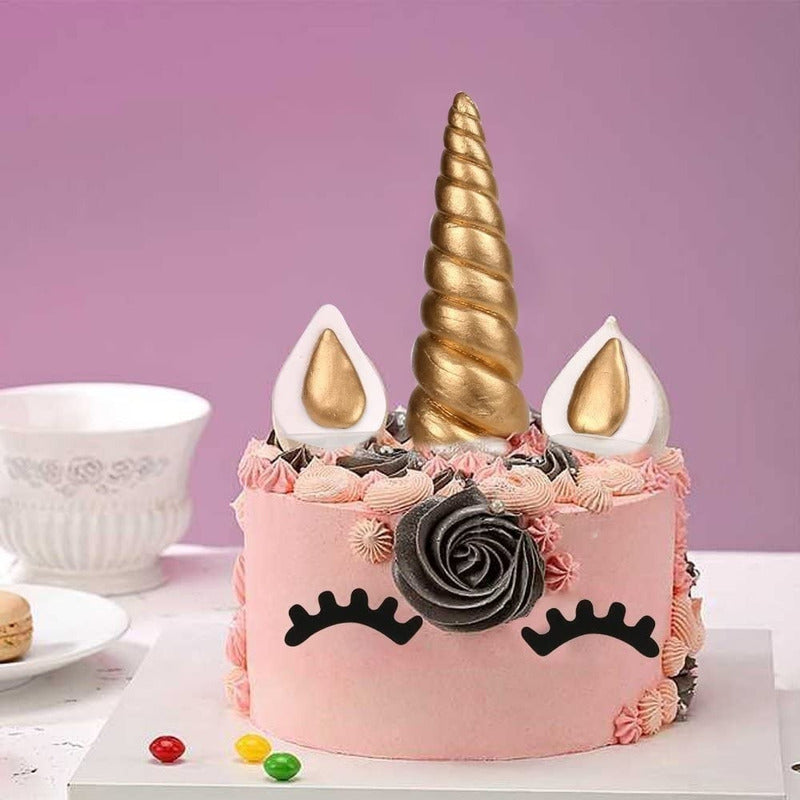 Moldes Silicona Molde De Fondant Unicornio Molde De Orejas - Rosa