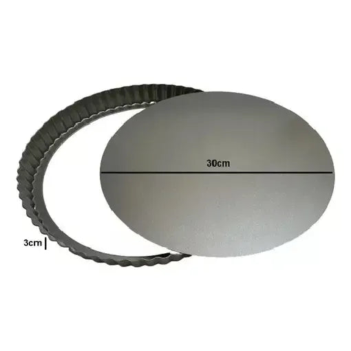 Molde Tartaleta Desmontables Molde Desmontable Tarta Moldes Reposteria 30cm Color Gris Oscuro Moldes De Pies Molde Kuchen Desmontable Tarta Kuchen Queque Molde Para Pies Postres Moldes Pasteleriuscl