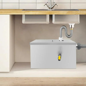Trampa De Grasa Camaras Desgrasadoras Trampa Grasa Comercial Trampa Grasas Industrial Doméstica Desegrasadora Cocina Acero Inoxidable 40l Separador Agua Aceite Restaurante Lavaplatos Pasteleriuscl