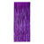 Guirnalda Cortina De Cumpleaños Decoracion Cortina Metálicas Violeta Oscuro Cortina Metalica 2x1mts
