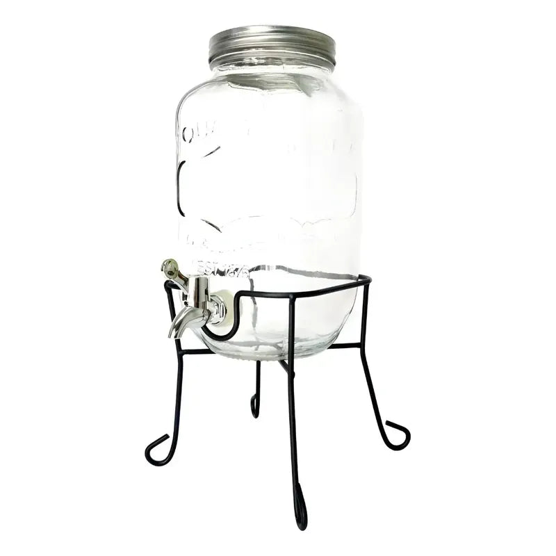 Dispensador De Jugo Con Atril Dispensadores Bebidas Tarro 4l Dispensador Sobremesa Portatil Cocina Dispensador De Bebidas Recipiente Pasteleriuscl