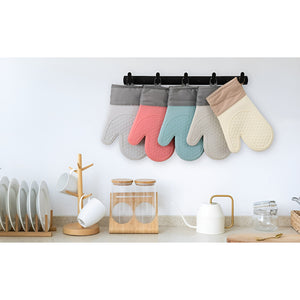 Guante Silicona Para Horno Toma Olla Guantes Cocina 27 Cm
