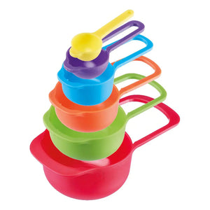 Cucharas Medidoras Bono Home Plástico Colorido Cocina Repostería 6 Unidades