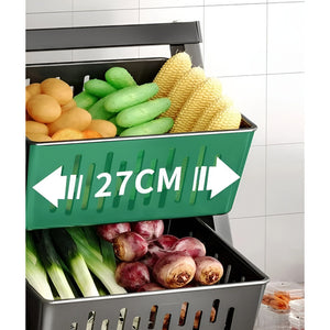 Organizador De Verduras Estante Modular Organizador Cocina