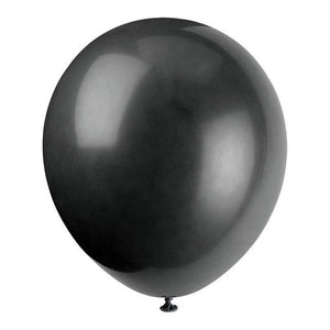 Pack X25 Set De Cumpleaños Globos Cumpleaños Globos Negro