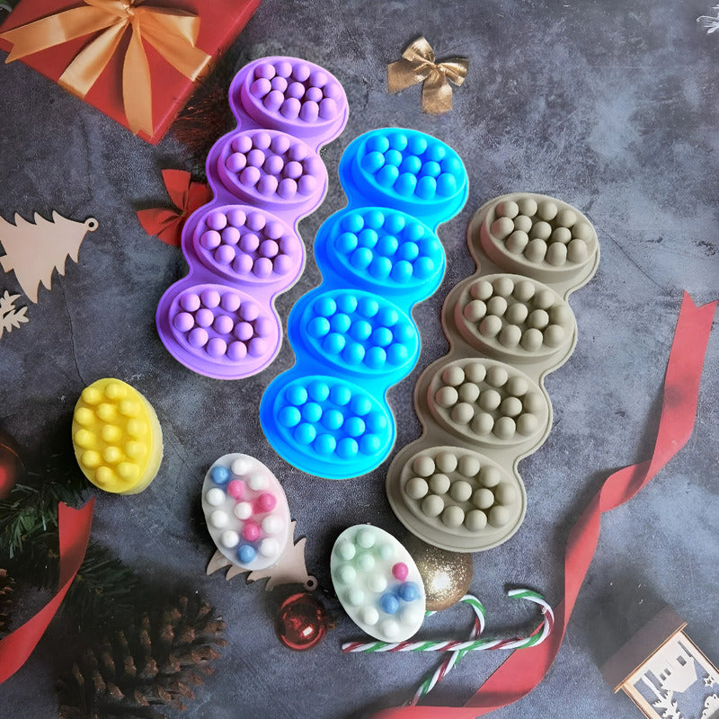 Moldes Silicona Molde De Silicona Jabon Molde Jabon 4redondo