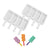 Pack X2 Moldes De Silicona Reposteria Molde Helados Ladrillo