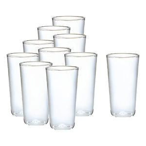 10 Set Vasos Desechables Vaso Plastico Vasos Acrilicos 300ml Transparente 300 Ml