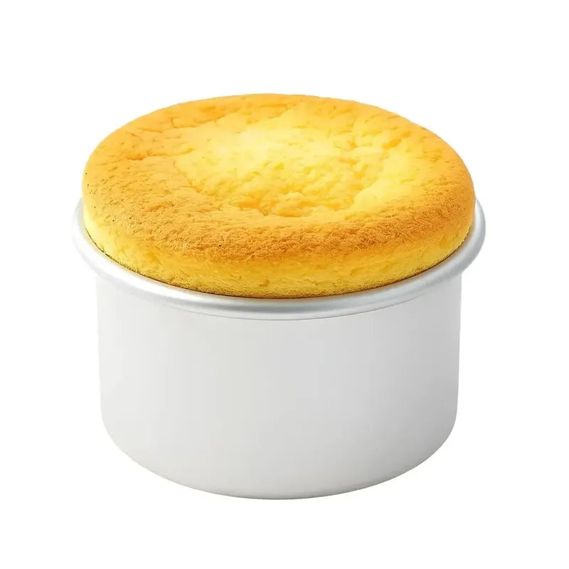 Molde Queque Redondo Fijo Molde Torta Molde Queques Aluminio 16x8cm Moldes Pequeños Para Tartas Redondas Suministros Para Hornear Moldes Redondos Para Queques Molde De Aluminio Pasteleriuscl Plateado