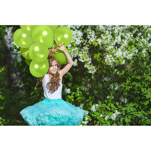 Pack X25 Set De Cumpleaños Globos Cumpleaños Globos Verde