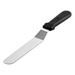 Espatula Repostera Espátula Decoracion Espatula Curva 27cm Gris Claro
