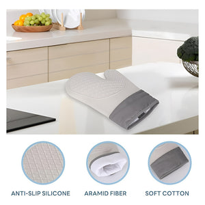 Guante Silicona Para Horno Toma Olla Guantes Cocina 27 Cm