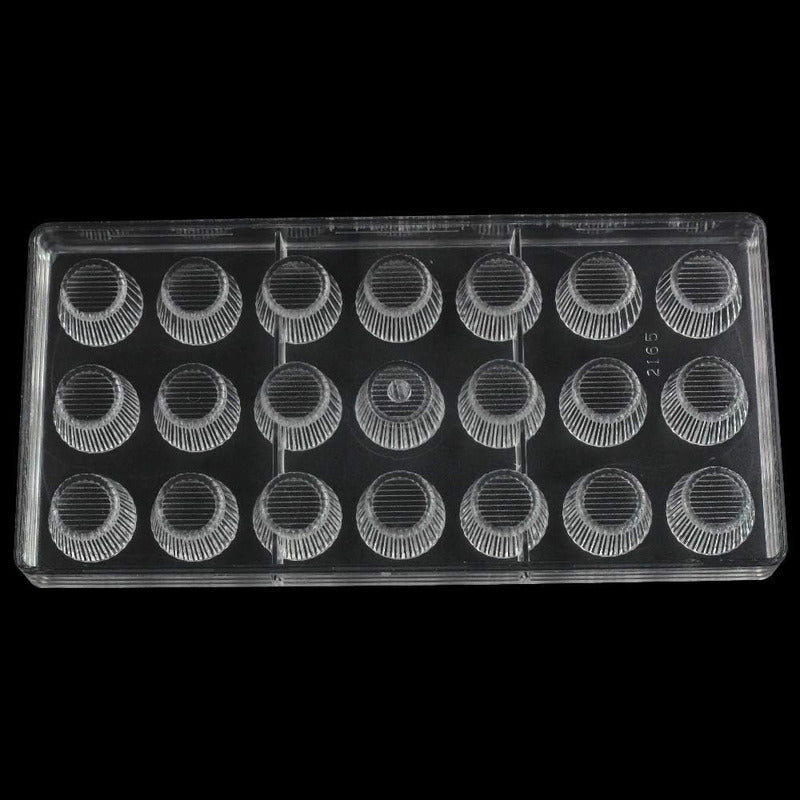 Moldes Chocolate Moldes De Chocolate Policarbonato Circular Transparente