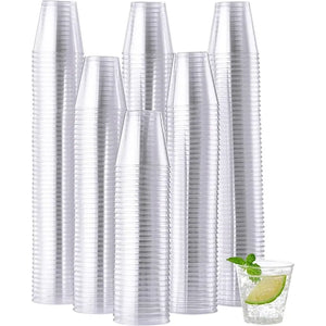 25 Set De Vasos Shot Postres Pocillos Vasos Plastico 88 Ml Transparente