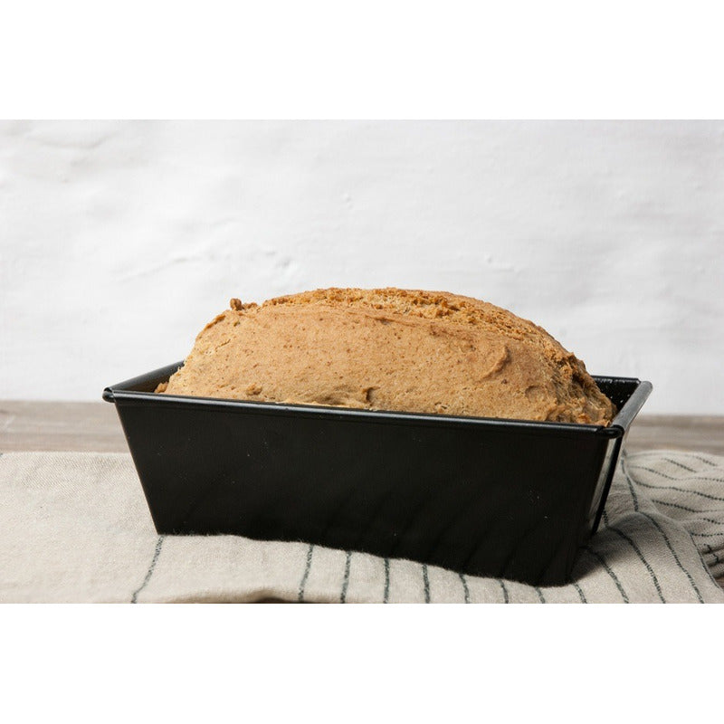 Molde Pan Molde Para Pan De Molde Rectangular Queque 20cm Gris Oscuro