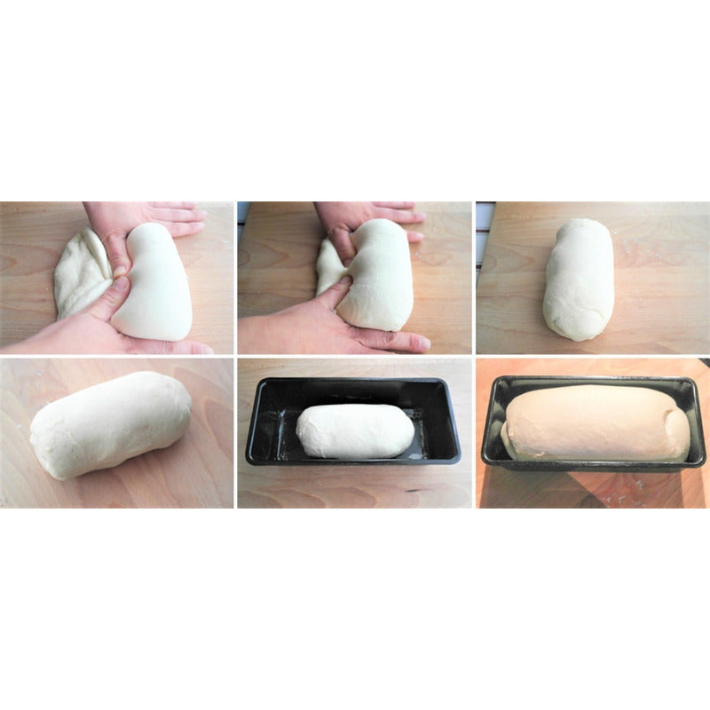 Pack X2 Molde Pan Molde Para Pan De Molde Queque 20cm 30cm Gris