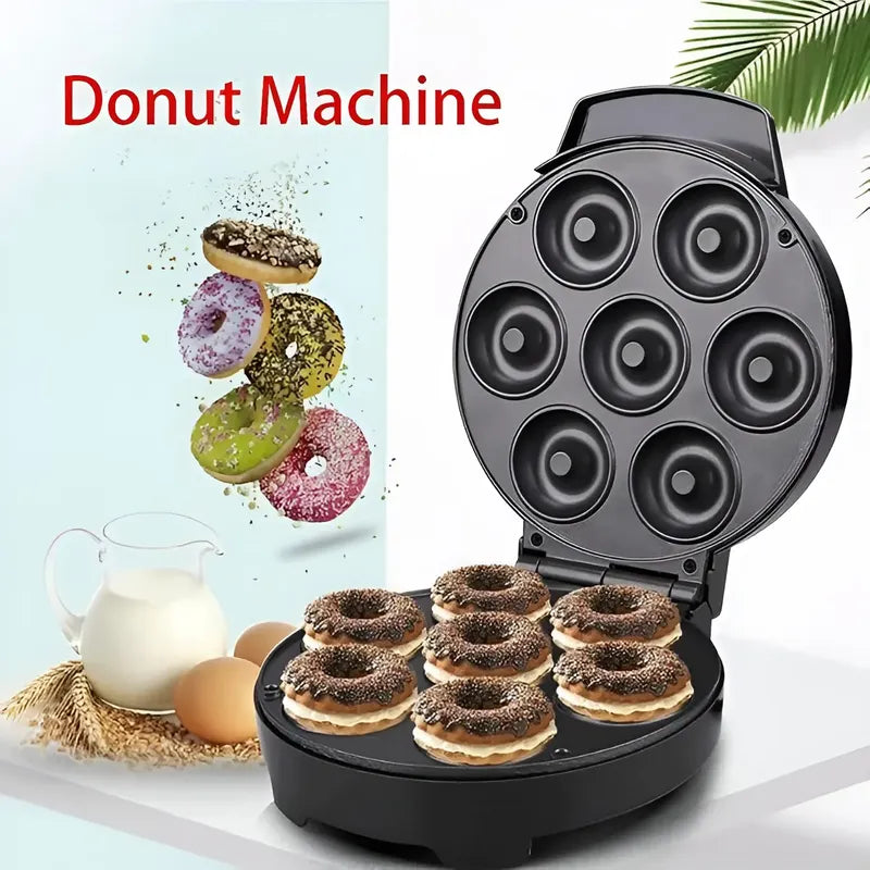 Maquina Para Donas Maquina De Donuts Mini Donas 1000w 7cav Negro