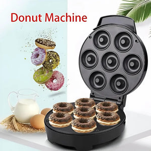 Maquina Para Donas Maquina De Donuts Mini Donas 1000w 7cav Negro