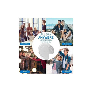 X120 Parches Protectores Piel Antitranspirantes Axilas Polera Antitranspirantes Protectores Dérmicos Protectores... Blanco