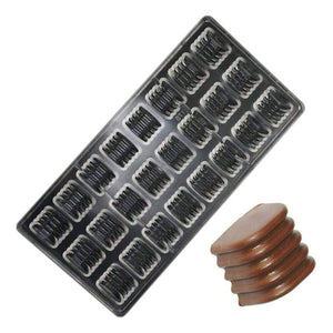 Pack X3 Moldes Chocolate Acrilico Molde De Chocolate Lineal