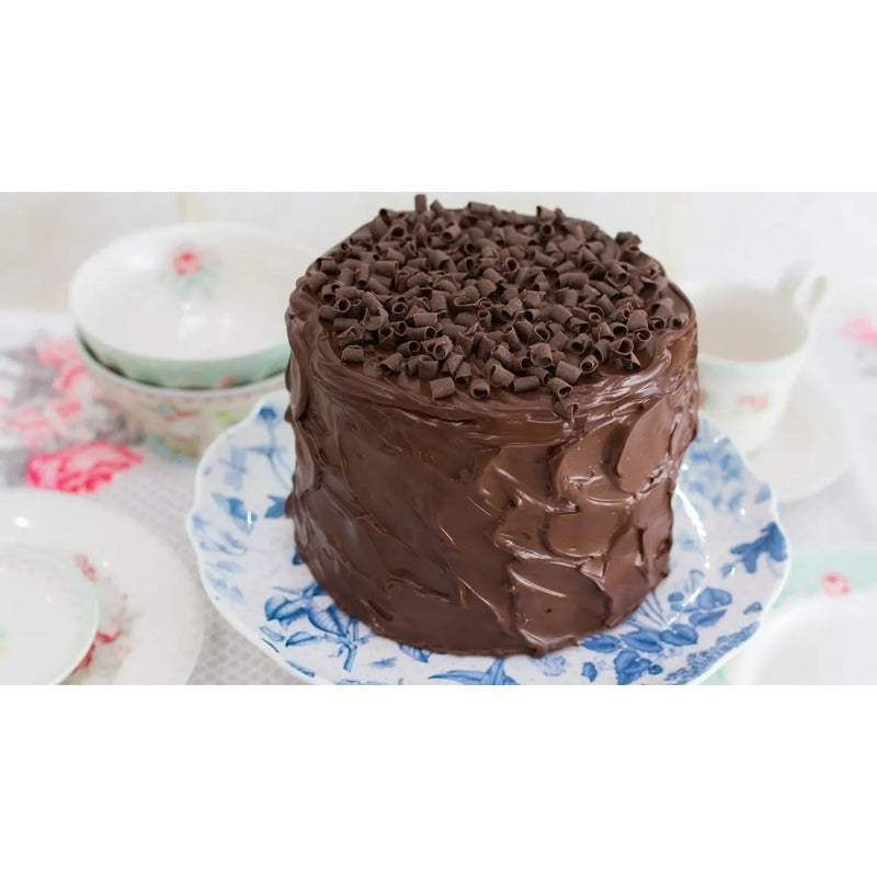 Molde Torta Moldes De Torta Molde Queque Molde Aluminio 20cm Gris Claro